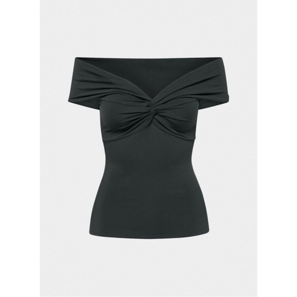 Aritzia (new branding) contour twist off shoulder top S